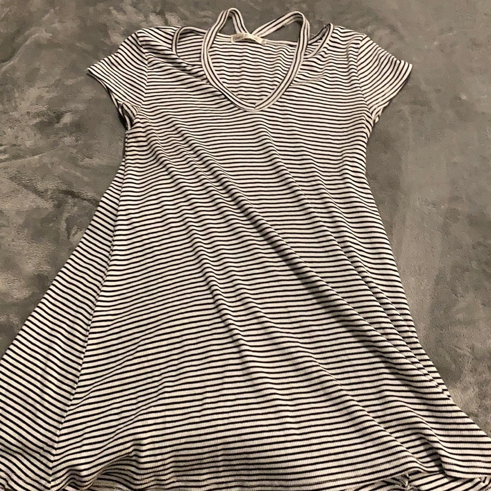 stripped dress